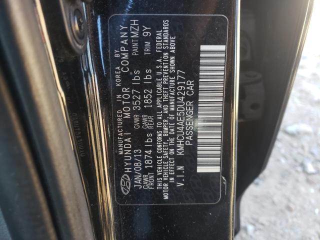 Photo 9 VIN: KMHCU4AE5DU429177 - HYUNDAI ACCENT GLS 