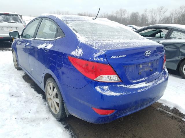 Photo 2 VIN: KMHCU4AE5DU562103 - HYUNDAI ACCENT GLS 