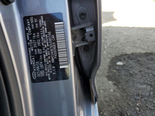 Photo 11 VIN: KMHCU4AE5DU580746 - HYUNDAI ACCENT 