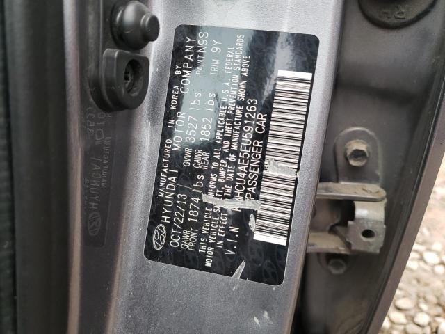 Photo 11 VIN: KMHCU4AE5EU591263 - HYUNDAI ACCENT GLS 