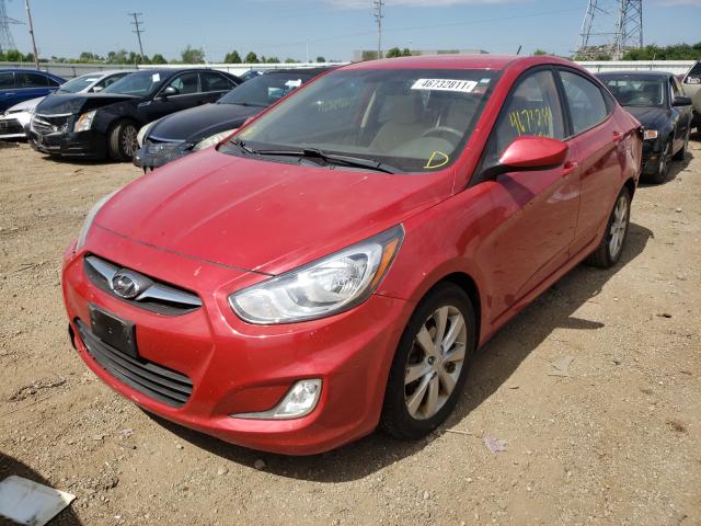 Photo 1 VIN: KMHCU4AE6CU078570 - HYUNDAI ACCENT GLS 