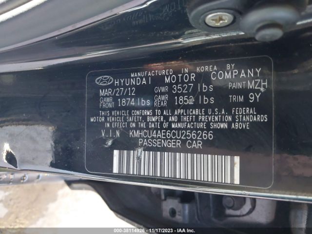 Photo 8 VIN: KMHCU4AE6CU256266 - HYUNDAI ACCENT 