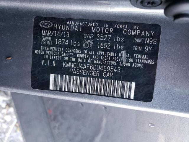 Photo 9 VIN: KMHCU4AE6DU469543 - HYUNDAI ACCENT GLS 