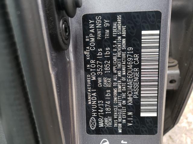 Photo 9 VIN: KMHCU4AE6DU469719 - HYUNDAI ACCENT GLS 