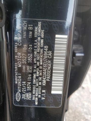 Photo 12 VIN: KMHCU4AE6EU769648 - HYUNDAI ACCENT GLS 