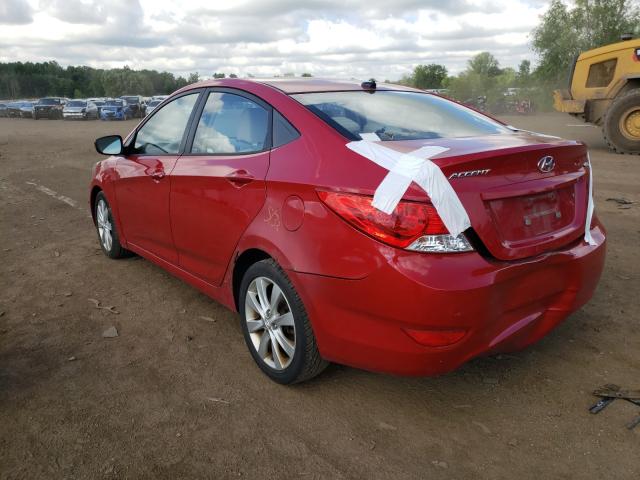 Photo 2 VIN: KMHCU4AE7CU078562 - HYUNDAI ACCENT GLS 