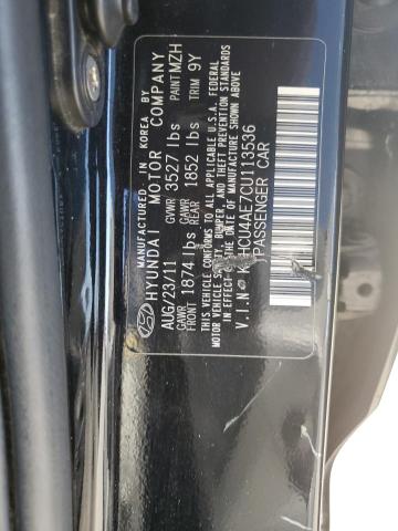 Photo 11 VIN: KMHCU4AE7CU113536 - HYUNDAI ACCENT GLS 