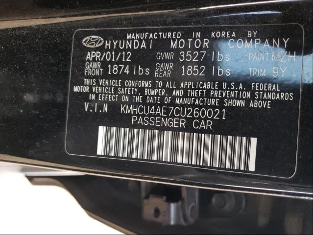 Photo 9 VIN: KMHCU4AE7CU260021 - HYUNDAI ACCENT GLS 