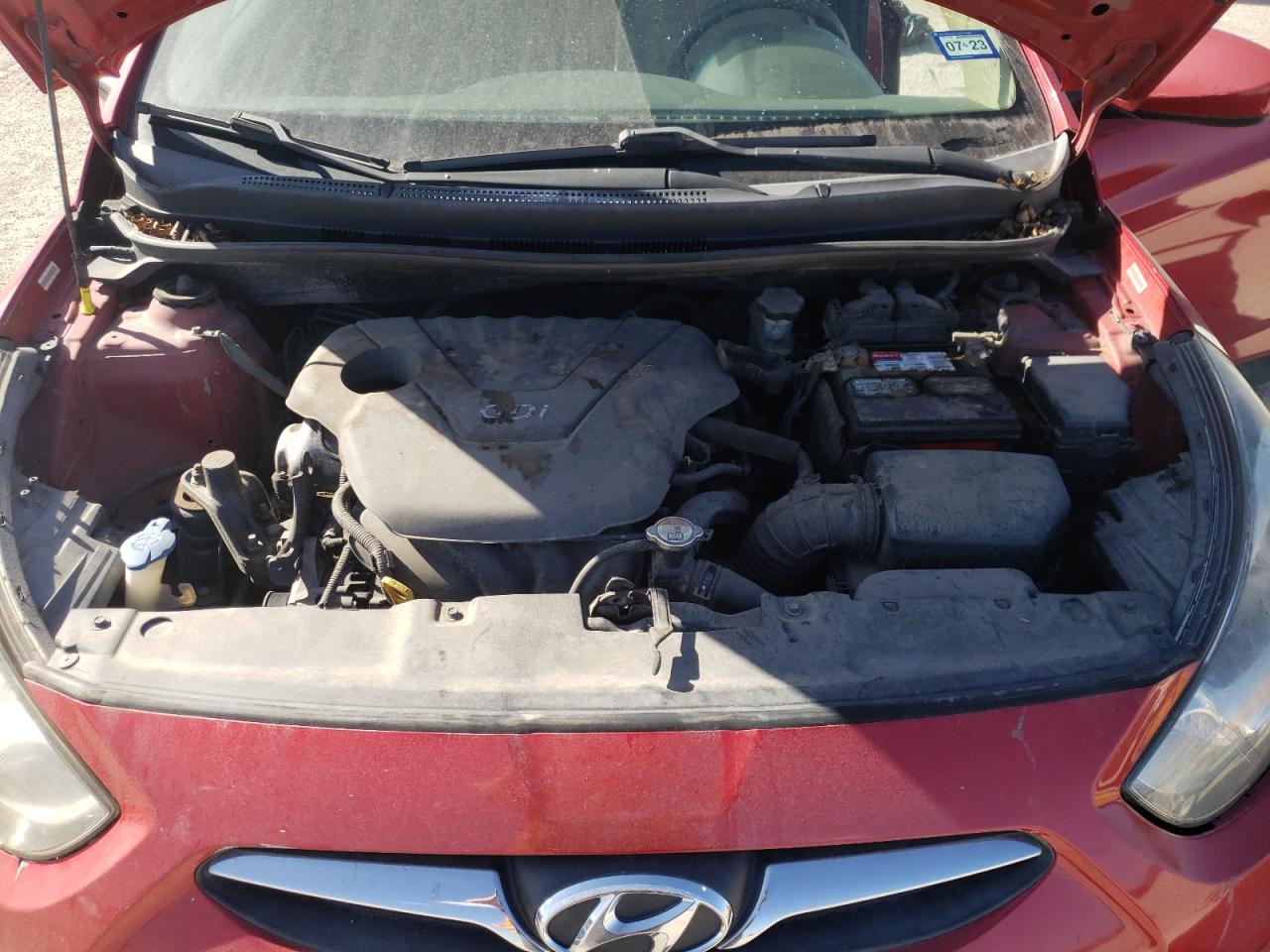 Photo 10 VIN: KMHCU4AE7DU312331 - HYUNDAI ACCENT 