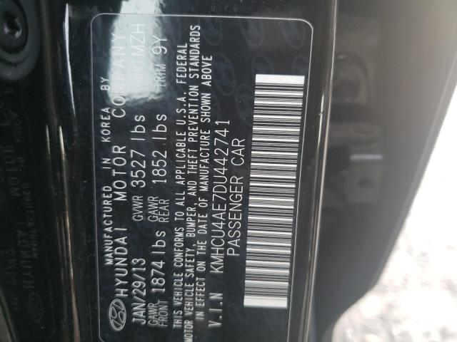 Photo 9 VIN: KMHCU4AE7DU442741 - HYUNDAI ACCENT GLS 