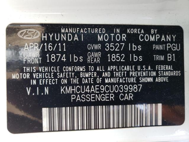 Photo 11 VIN: KMHCU4AE9CU039987 - HYUNDAI ACCENT GLS 