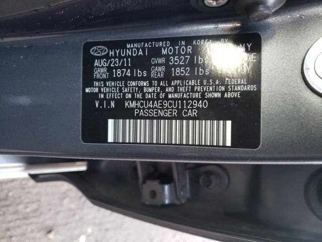 Photo 9 VIN: KMHCU4AE9CU112940 - HYUNDAI ACCENT GLS 