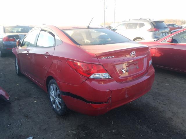 Photo 2 VIN: KMHCU4AE9DU319233 - HYUNDAI ACCENT GLS 