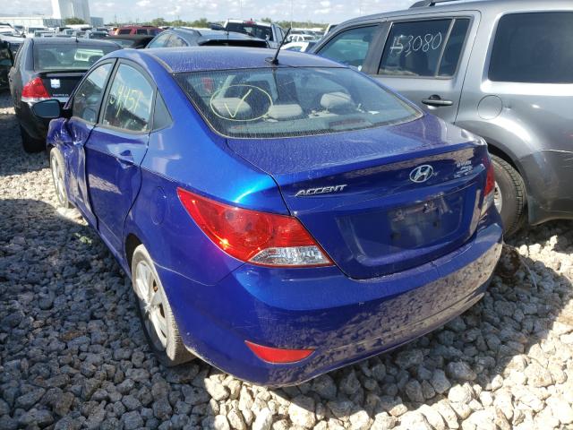 Photo 2 VIN: KMHCU4AE9DU319460 - HYUNDAI ACCENT GLS 