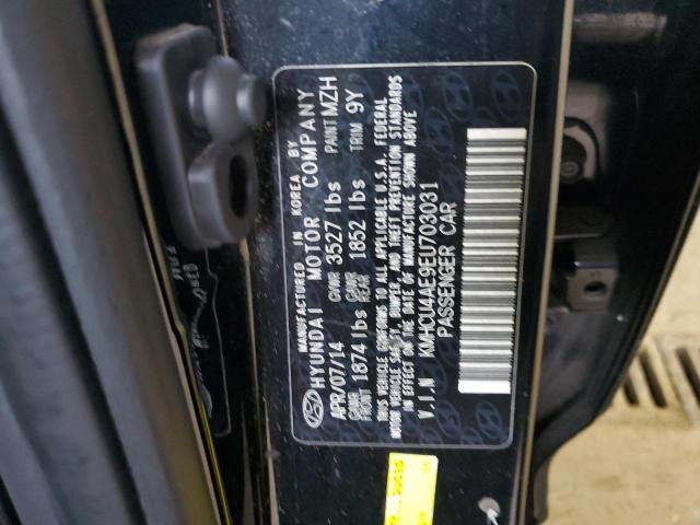 Photo 11 VIN: KMHCU4AE9EU703031 - HYUNDAI ACCENT GLS 