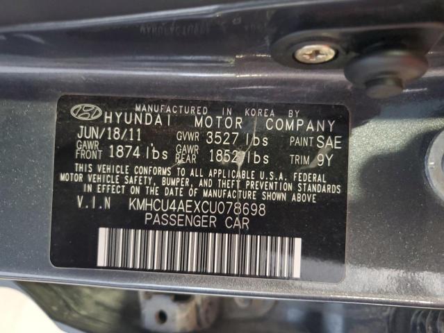 Photo 11 VIN: KMHCU4AEXCU078698 - HYUNDAI ACCENT GLS 