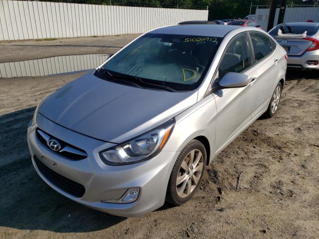 Photo 1 VIN: KMHCU4AEXCU127267 - HYUNDAI ACCENT GLS 