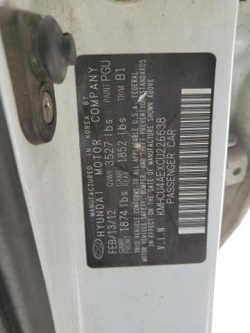 Photo 11 VIN: KMHCU4AEXCU226638 - HYUNDAI ACCENT 