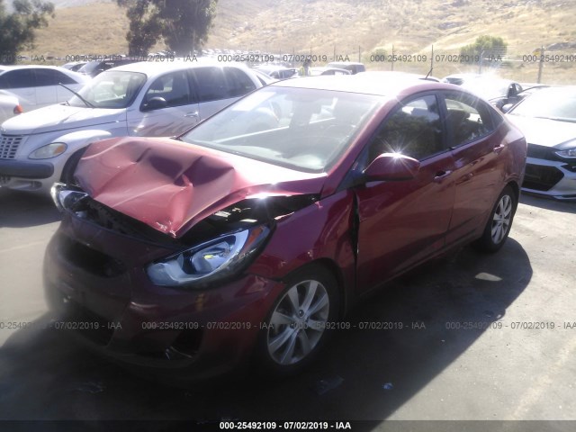 Photo 1 VIN: KMHCU4AEXDU327986 - HYUNDAI ACCENT 