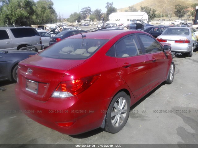 Photo 3 VIN: KMHCU4AEXDU327986 - HYUNDAI ACCENT 