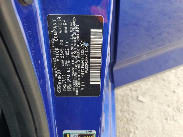 Photo 11 VIN: KMHCU5AE0CU038264 - HYUNDAI ACCENT GLS 