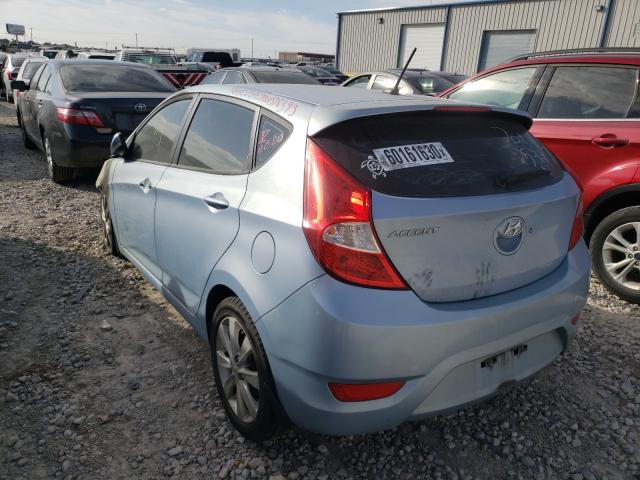 Photo 2 VIN: KMHCU5AE0DU078393 - HYUNDAI ACCENT GLS 