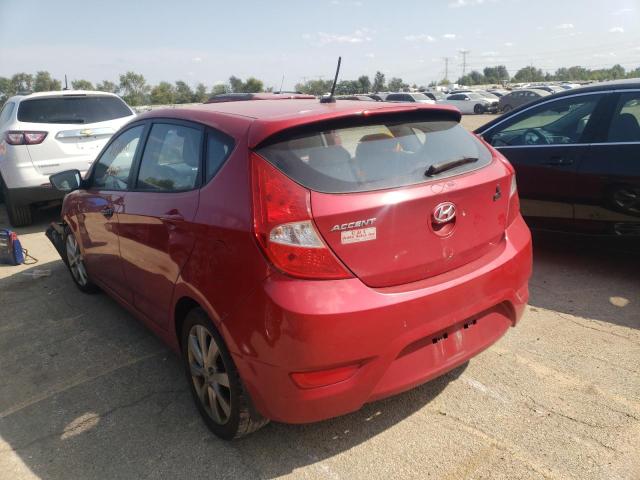 Photo 2 VIN: KMHCU5AE0DU078605 - HYUNDAI ACCENT GLS 