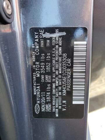 Photo 11 VIN: KMHCU5AE1CU035308 - HYUNDAI ACCENT 