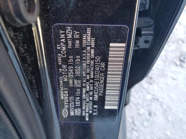 Photo 11 VIN: KMHCU5AE1GU240150 - HYUNDAI ACCENT SPO 