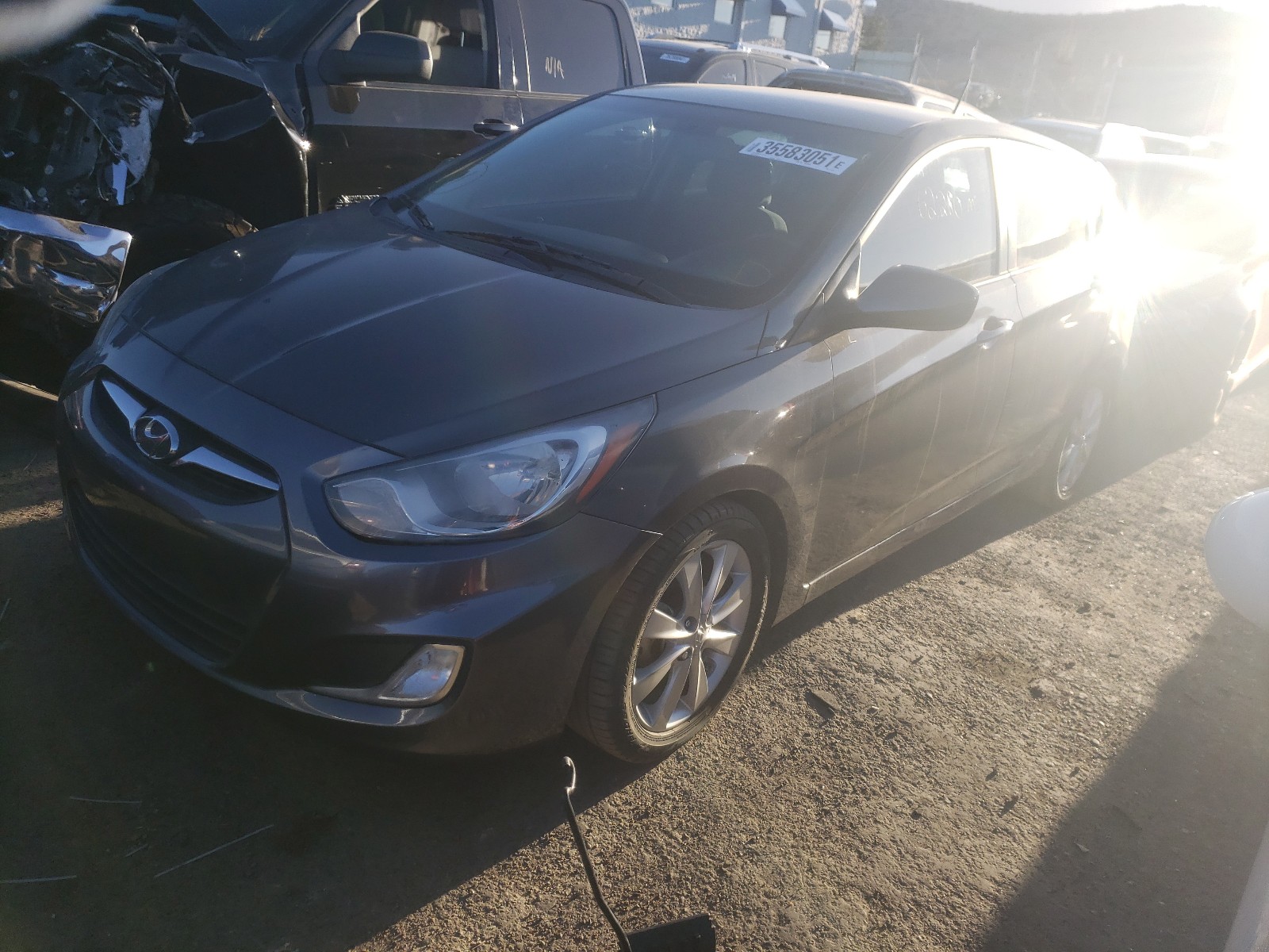 Photo 1 VIN: KMHCU5AE2CU013477 - HYUNDAI ACCENT GLS 