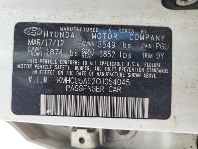 Photo 11 VIN: KMHCU5AE2CU054045 - HYUNDAI ACCENT 