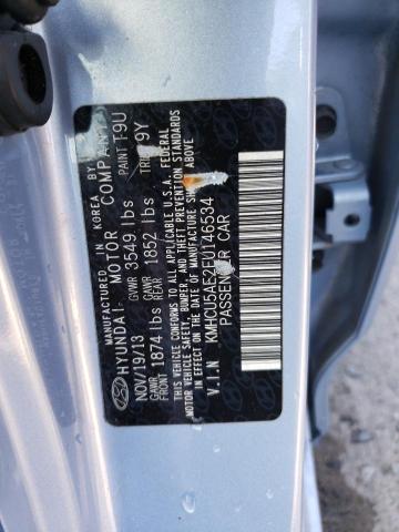 Photo 11 VIN: KMHCU5AE2EU146534 - HYUNDAI ACCENT GLS 