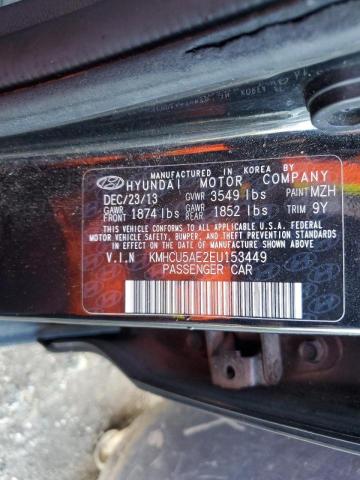 Photo 12 VIN: KMHCU5AE2EU153449 - HYUNDAI ACCENT GLS 