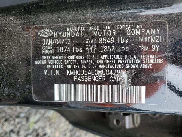 Photo 12 VIN: KMHCU5AE3CU042955 - HYUNDAI ACCENT GLS 