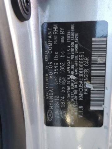 Photo 12 VIN: KMHCU5AE3DU066691 - HYUNDAI ACCENT 