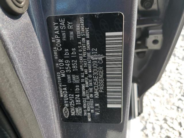 Photo 11 VIN: KMHCU5AE3DU091512 - HYUNDAI ACCENT GLS 