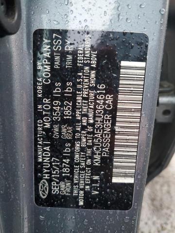 Photo 11 VIN: KMHCU5AE3HU364616 - HYUNDAI ACCENT 