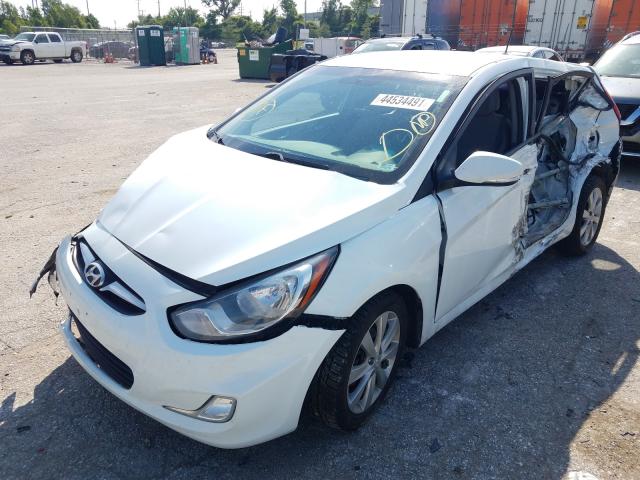 Photo 1 VIN: KMHCU5AE4DU076369 - HYUNDAI ACCENT GLS 