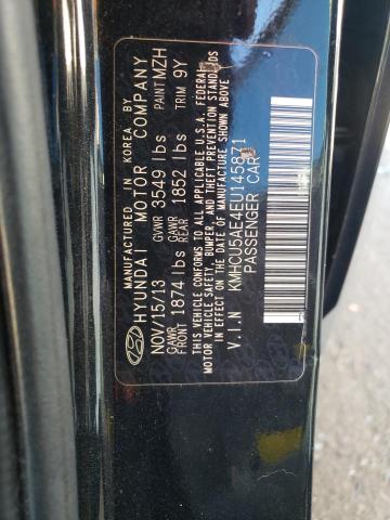 Photo 9 VIN: KMHCU5AE4EU145871 - HYUNDAI ACCENT GLS 