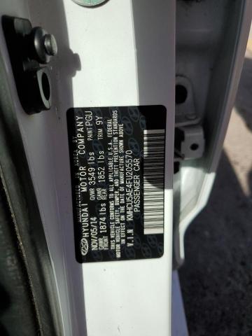 Photo 11 VIN: KMHCU5AE4FU205570 - HYUNDAI ACCENT GLS 