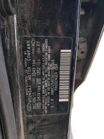 Photo 12 VIN: KMHCU5AE5EU149668 - HYUNDAI ACCENT 