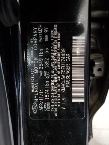 Photo 11 VIN: KMHCU5AE5EU174439 - HYUNDAI ACCENT 