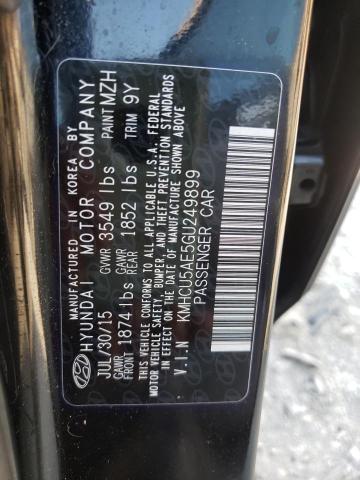 Photo 9 VIN: KMHCU5AE5GU249899 - HYUNDAI ACCENT SPO 