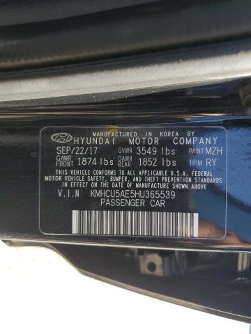 Photo 12 VIN: KMHCU5AE5HU365539 - HYUNDAI ACCENT SPO 