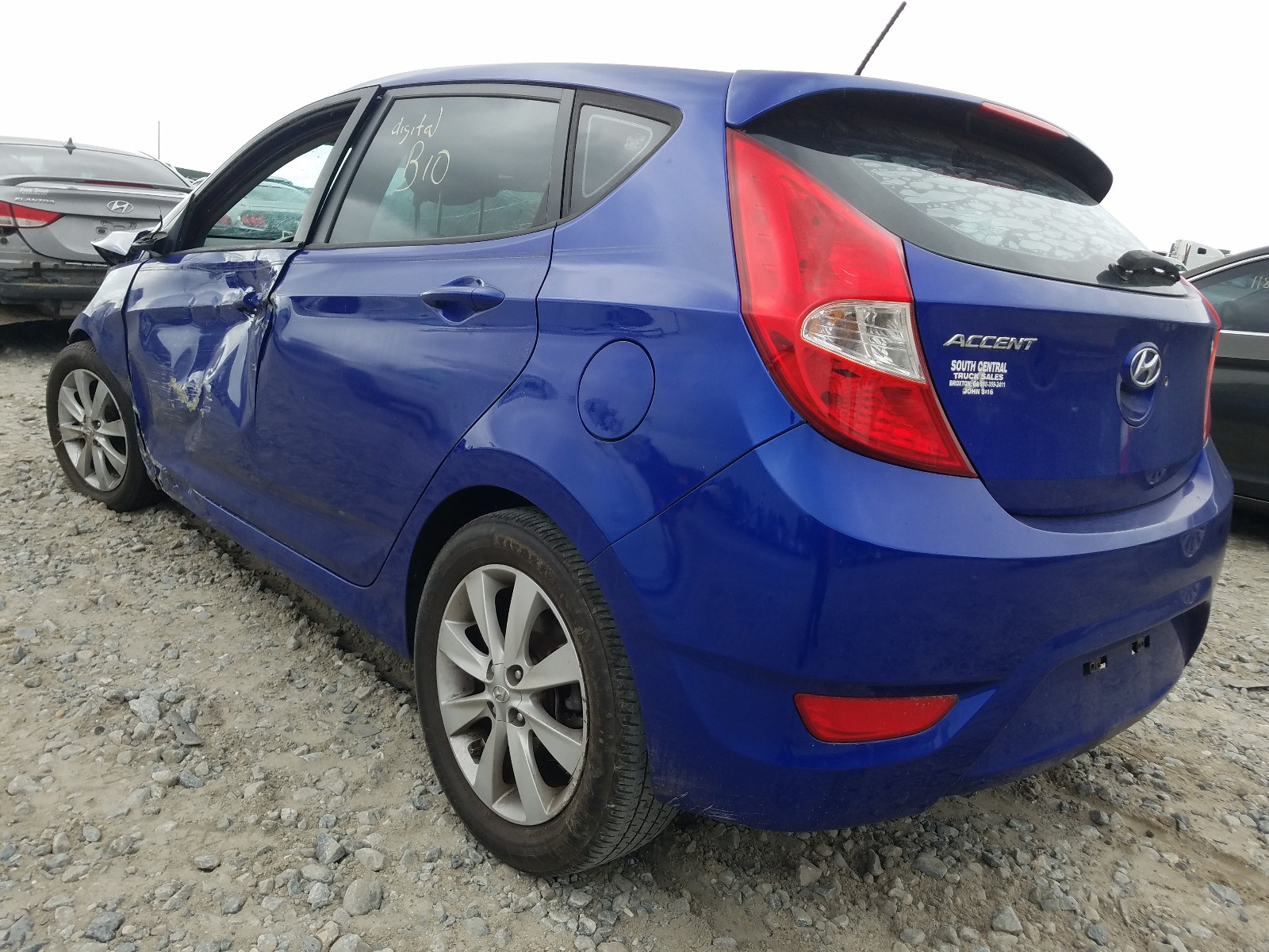 Photo 2 VIN: KMHCU5AE6DU066040 - HYUNDAI ACCENT GLS 