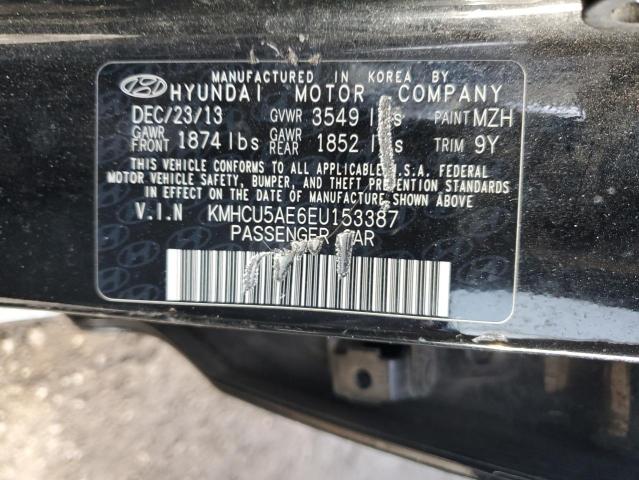 Photo 11 VIN: KMHCU5AE6EU153387 - HYUNDAI ACCENT 