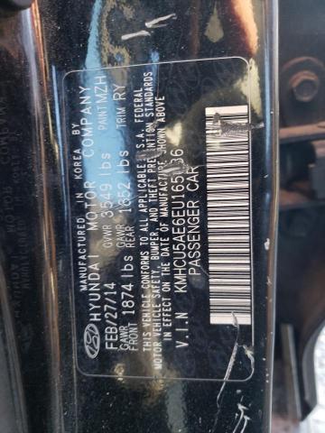 Photo 9 VIN: KMHCU5AE6EU165636 - HYUNDAI ACCENT GLS 