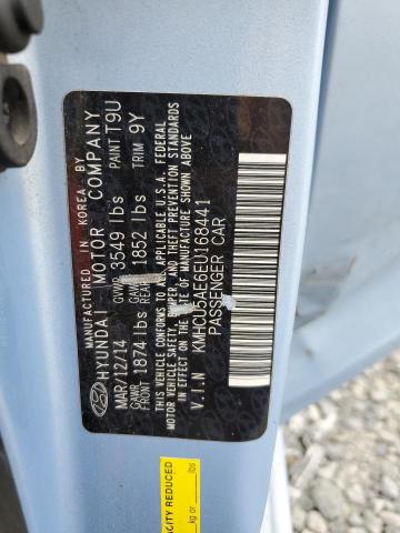 Photo 11 VIN: KMHCU5AE6EU168441 - HYUNDAI ACCENT GLS 