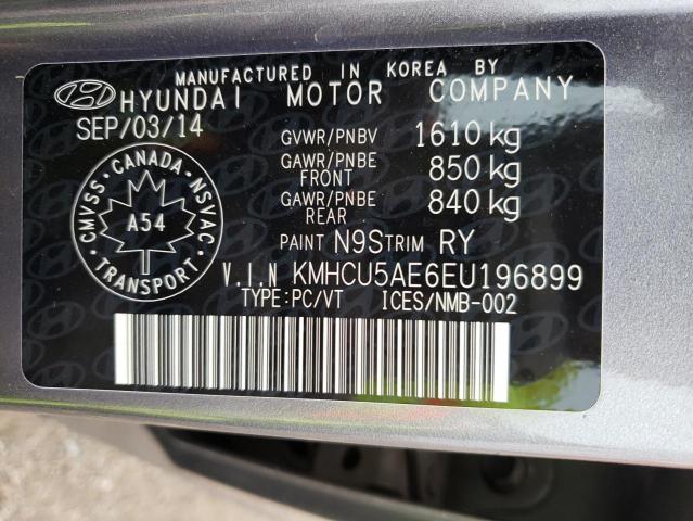 Photo 9 VIN: KMHCU5AE6EU196899 - HYUNDAI ACCENT GLS 