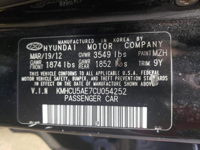 Photo 11 VIN: KMHCU5AE7CU054252 - HYUNDAI ACCENT GLS 